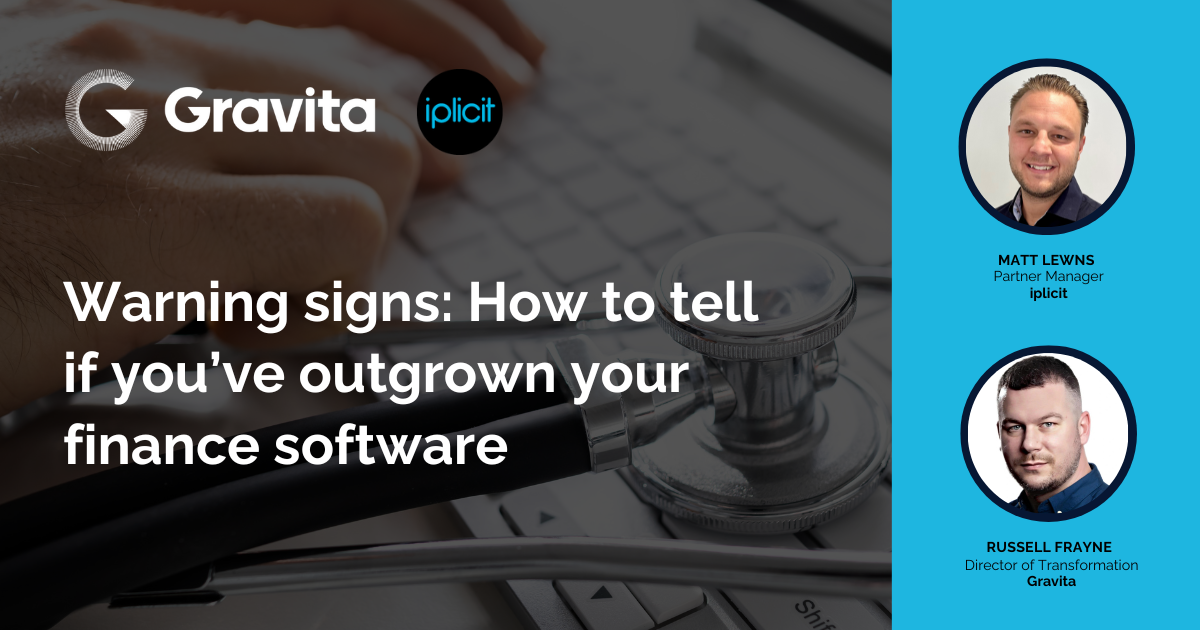 Warning signs: How to tell if you’ve outgrown your finance software